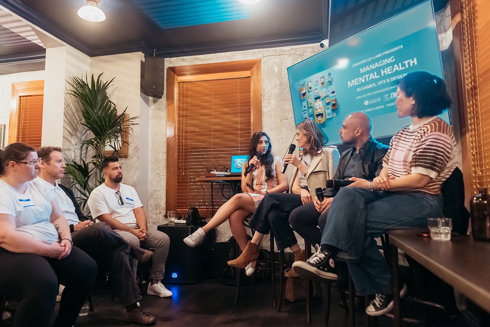 The panel in conversation
